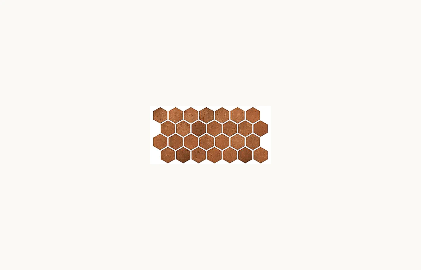 Hexagon Terracotta